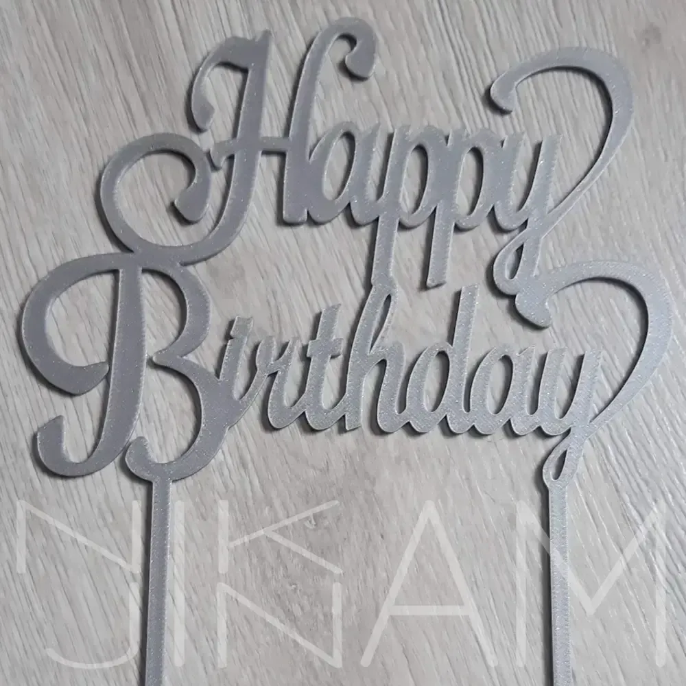 Dortový zápich Happy Birthday